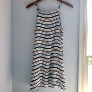 Stripe shift dress